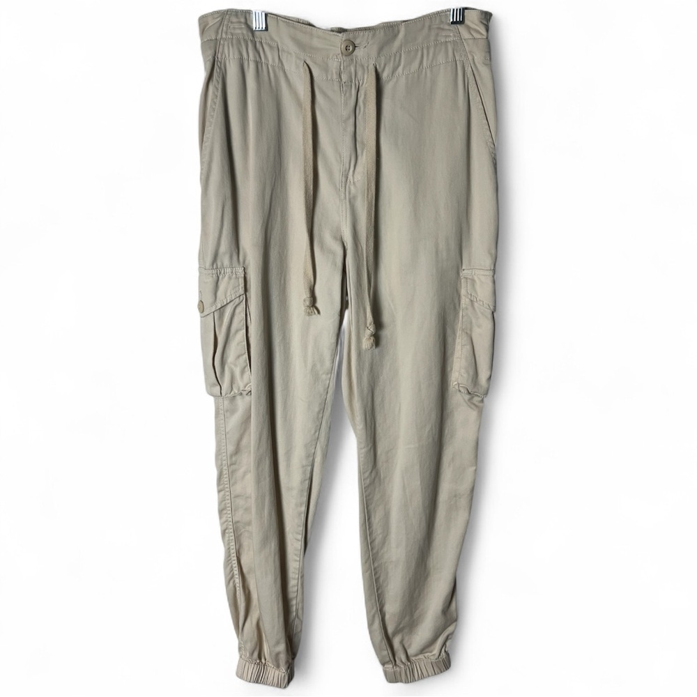 BlankNYC – Women’s Utility Cargo Jogger Pants Beige – Sz. 26